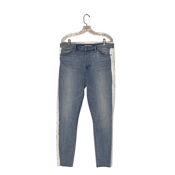 Sam Edelman Blue Denim Skinny Ankle Jeans The Stiletto High-Rise Women's Size 33 - Picture 1 of 6